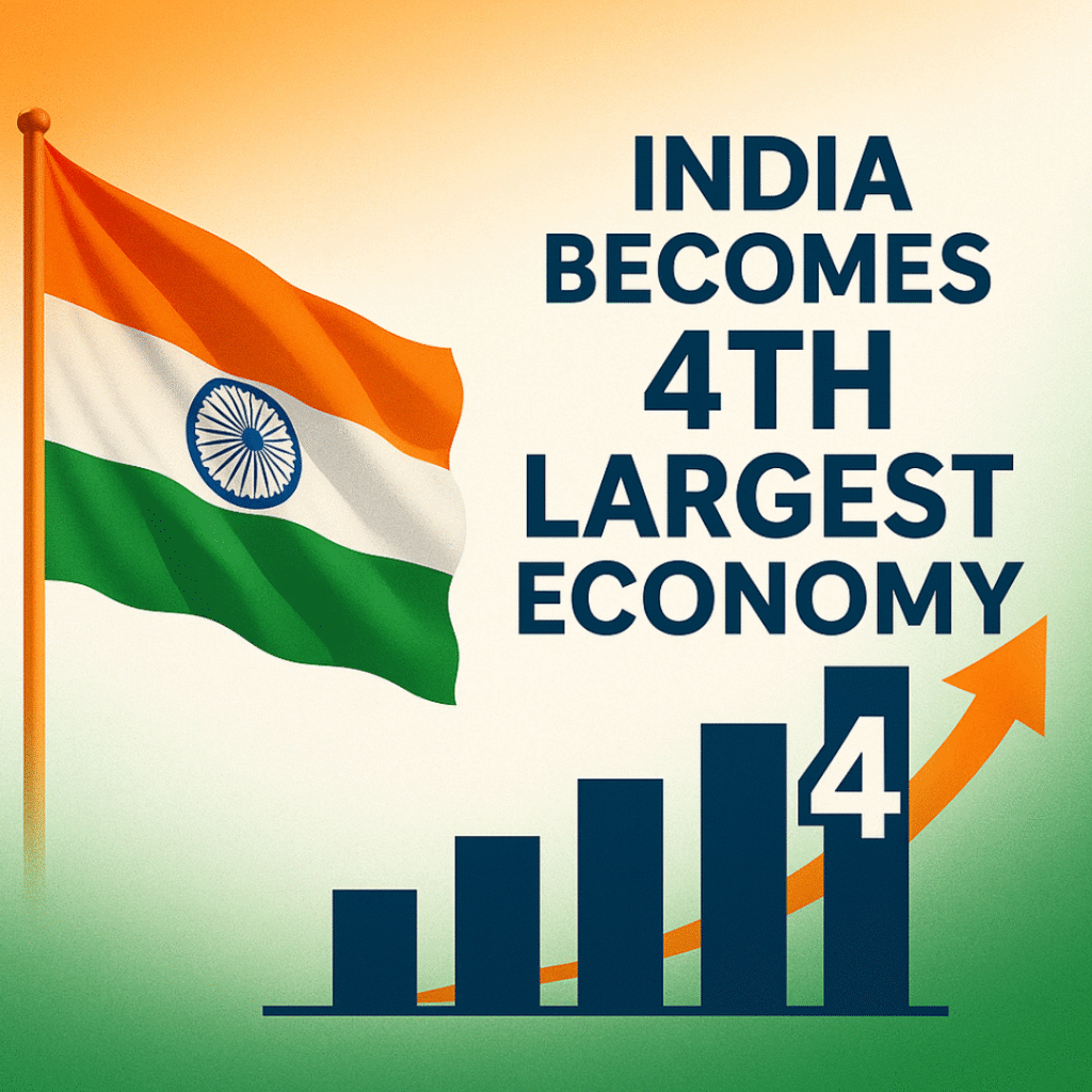 India Becomes the World’s 4th Largest Economy, Surpassing Japan by Wiki search India Becomes the World’s 4th Largest Economy, Surpassing Japan