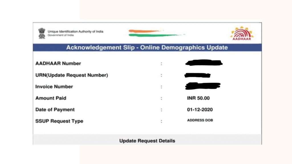 Aadhar card document correction Easy Step by Step Visual Guide to update aadhaar card details